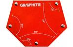 Магнитный сварочный угольник VERTO GRAPHITE 56H905