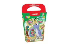 Масса для лепки Paulinda Cool Dragon Дракон фиолетовый (PL-081378-18) - Фото