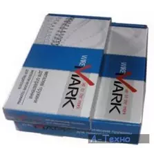 Пружина для переплета wireMARK мет. 6,4мм (100 шт.) белая (47211)