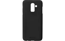Чехол Goospery для Samsung Galaxy J8 (J810), SF Jelly, BLACK (8809621280127)  - Фото