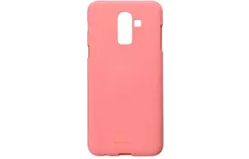 Чехол Goospery для Samsung Galaxy J8 (J810), SF Jelly, PINK (8809621280196)  - Фото