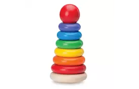 Пирамидка Wonderworld Яркие кольца (WW-1162) - Фото