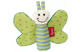 Мягкая игрушка sigikid Бабочка зеленая 9 см (41179SK) - Фото