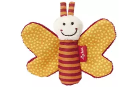 Мягкая игрушка sigikid Бабочка оранжевая 9 см (41181SK) - Фото