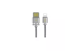 Кабель Remax Dominator Fast Lightning Data/Charge 1M Silver - Фото