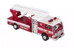 Машинка металическая goki Пожарная машина лесница красная (12115G-2)