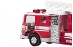 Машинка металическая goki Пожарная машина лесница красная (12115G-2)
