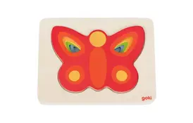 Пазл-вкладыш goki Бабочка ( 57486G) - Фото