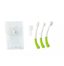 Набор по уходу за зубами Nuvita детский 0м+ салатовый (NV1145Lime)