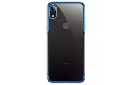 Чехол Baseus для iPhone XR Glitter Blue - Фото