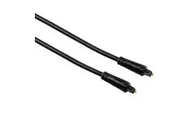 Кабель аудио оптический TOSLINK НАМА ODT, позолоченные контакты, 0.3 м (00122337) - Фото