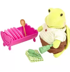 Игровой набор Lil Woodzeez Черепаха-хозяйка (6143M)