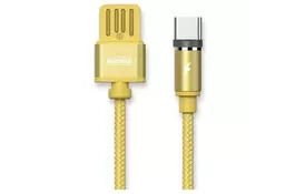 Кабель Remax Gravity series Magnetic cable Type-C Data/Charge 1m Gold - Фото