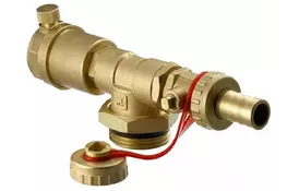 Торцева секція Danfoss FHF-EM з ручним відведенням повітря (088U0786) - Фото