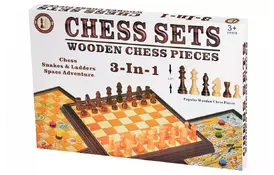 Настольная игра Same Toy Шахматы 3в1 (518Ut) - Фото