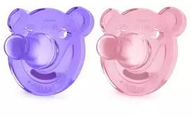 Пустышка фигурная AVENT для девочек 0-3 мес. 2 шт (SCF194/02) - Фото