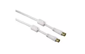 Кабель телевизионный M/F 1.5m 100 dB HAMA (00122412) - Фото