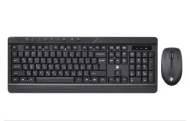 Беспроводной комплект мышь+клавиатура 2E MF410 Black (2E-MK410MWB) - Фото