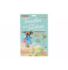 Набор переводных наклеек Scribble Down с онлайн приложением Динозавры (SD22)