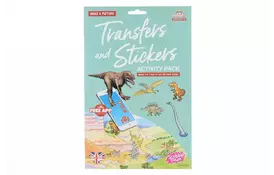 Набор переводных наклеек Scribble Down с онлайн приложением Динозавры (SD22) - Фото