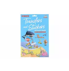 Набор переводных наклеек Scribble Down с онлайн приложением Остров пиратских сокровищ (SD/20)