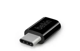 Переходник USB-C to MICRO USB, 5V/2.4A/12W Belkin (F2CU058BTBLK) - Фото