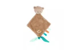 Мягкая игрушка Nattou маленькая Doodoo мишка Базиль (562102) - Фото