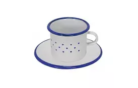 Игровая чашечка с блюдцем Nic высокая 12 см (NIC530260) - Фото