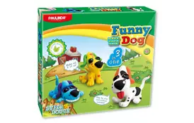 Масса для лепки Paulinda Веселые Собаки 3 в 1 (PL-081555) - Фото