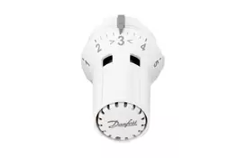 Термостатическая головка Danfoss RAW-K 5030, встроенный датчик, резьба М30х1,5, белая (013G5030) - Фото