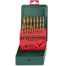 Набор сверл Metabo HSS-TiN 19шт. Promotion (627156000)