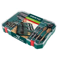 Набор сверл и бит Verto 58 шт (66H646)