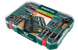 Набор сверл и бит Verto 58 шт (66H646) - Фото