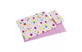 Набор для кукол goki Постельный комплект Звездочки (51564G) - Фото