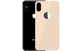 Стекло Baseus для iPhone XS/X 0.3mm Full rear protector Gold - Фото