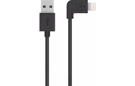 Кабель BELKIN MIXIT Lightning to USB (2.4A),Right angle, 1.2m, Black - Фото