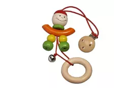 Деревянная клипса для пустышки Nic Микки (NIC61112) - Фото