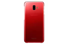 Чехол Samsung для Galaxy J6+ (J610) Gradation Cover Red - Фото