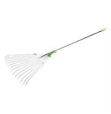 Грабли садовые VERTO веерные для листвы металлические 15G052