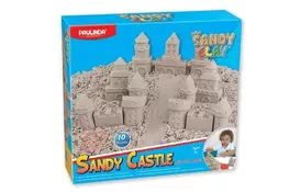 Песок для творчества Paulinda Sandy clay Sandy Замок 600 грамм, 10 единиц (PL-140022) - Фото