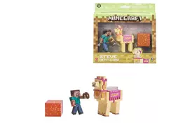 Набор игровых фигурок Jazwares Minecraft Стив с ламой серия 4 (16602M) - Фото