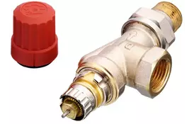 Радиаторный клапан осевой Danfoss RA-N 15 термостатический, вх.1/2 - вых.1/2 (013G0153) - Фото