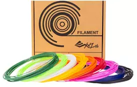 Набір нитки для ручки 3D XYZprinting Cool 1.75мм PCA (9 кольорів) - Фото