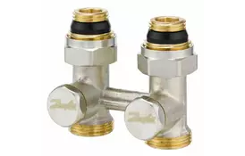 Запорный клапан прямой Danfoss RLV-KS 15 Н-образный, вх.1/2 - вых.3/4 (003L0220) - Фото