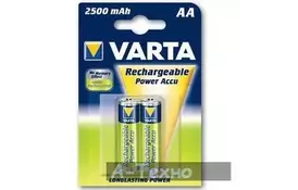 Аккумулятор Varta AA Power Accu 2400mAh * 2 (56756101402) - Фото