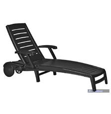 Шезлонг Curver Sparta серый (00304130)