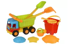 Набор для игры с песком Same Toy 9 единиц самосвал (943UT) - Фото