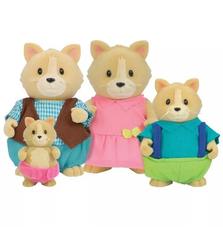 Набор фигурок Lil Woodzeez Семья Котиков (6156M)