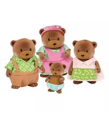 Набор фигурок Lil Woodzeez Семья Медведей (6093M)