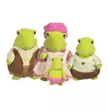 Набор фигурок Lil Woodzeez Семья Черепашек (6005M)